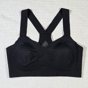 Wonderbra Black New Wave Breathable Racerback Wireless Bra (E3499)
